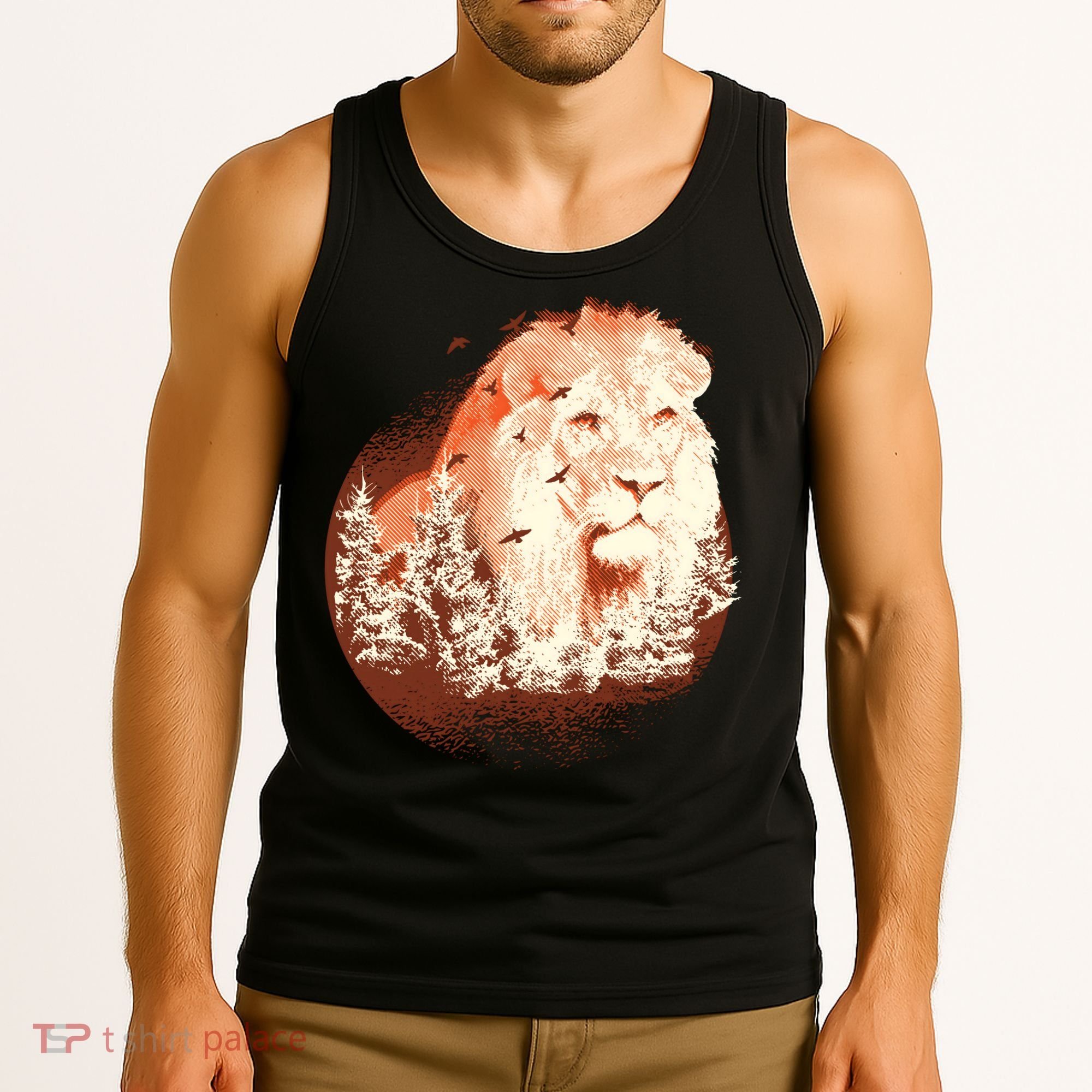 Forest Lion Tank Top