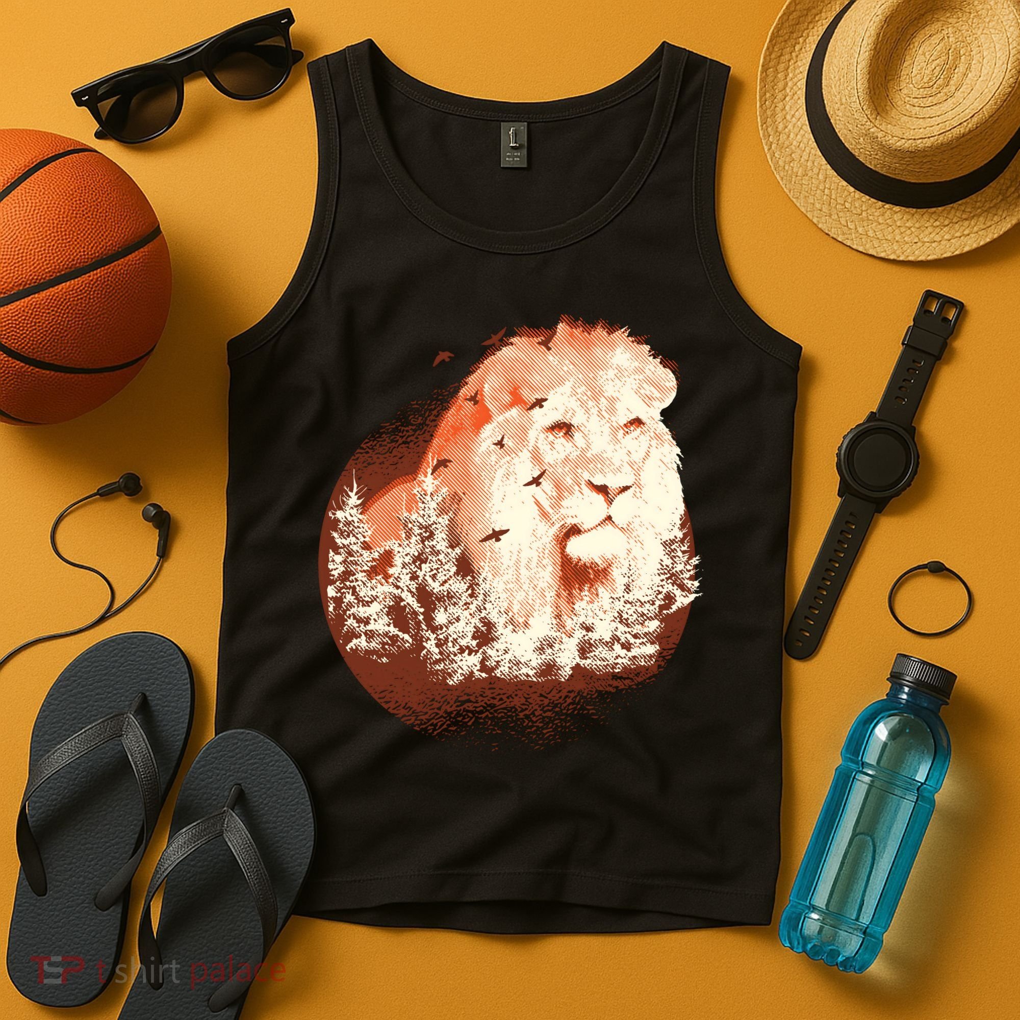 Forest Lion Tank Top