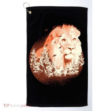Forest Lion Golf Towel