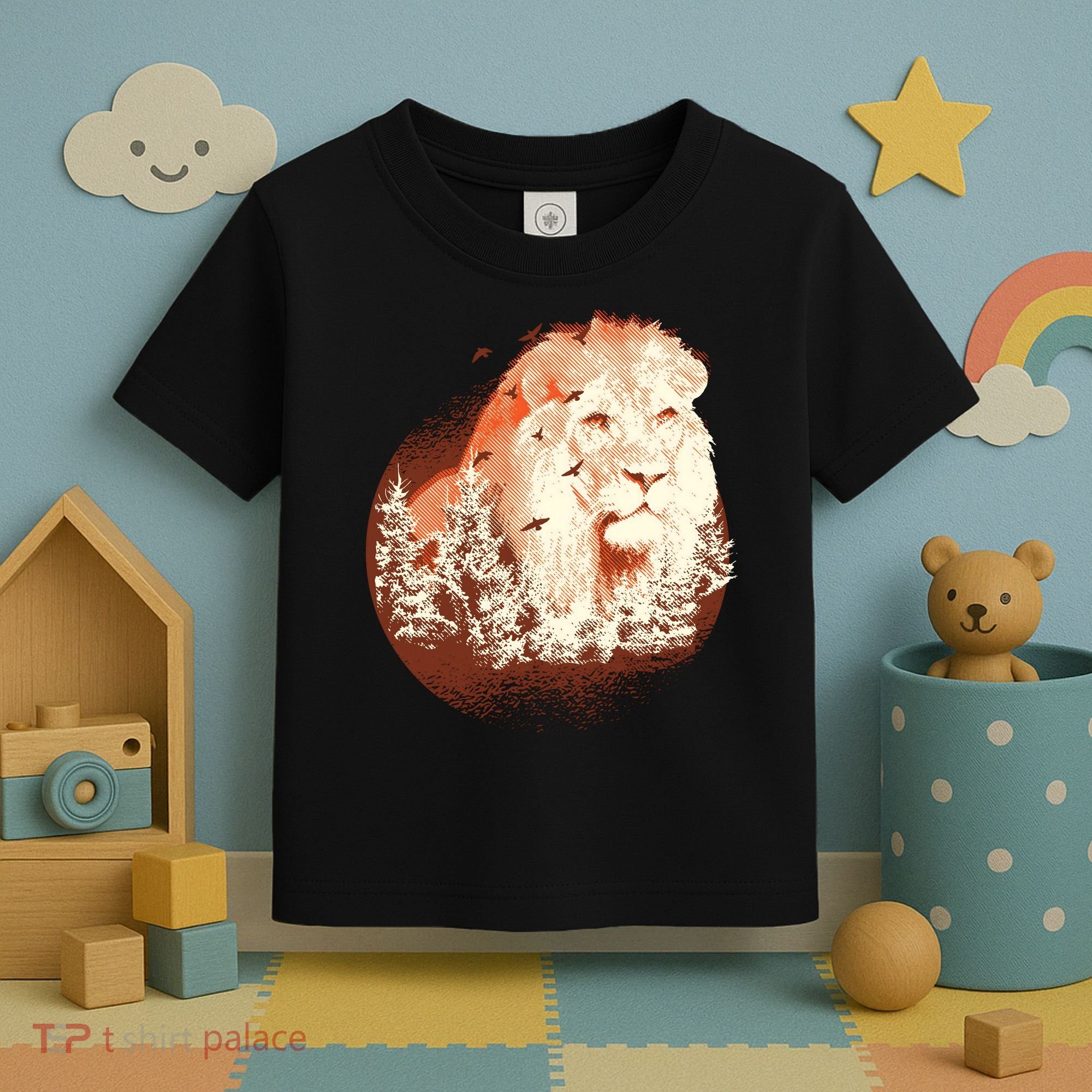 Forest Lion Toddler T-Shirt