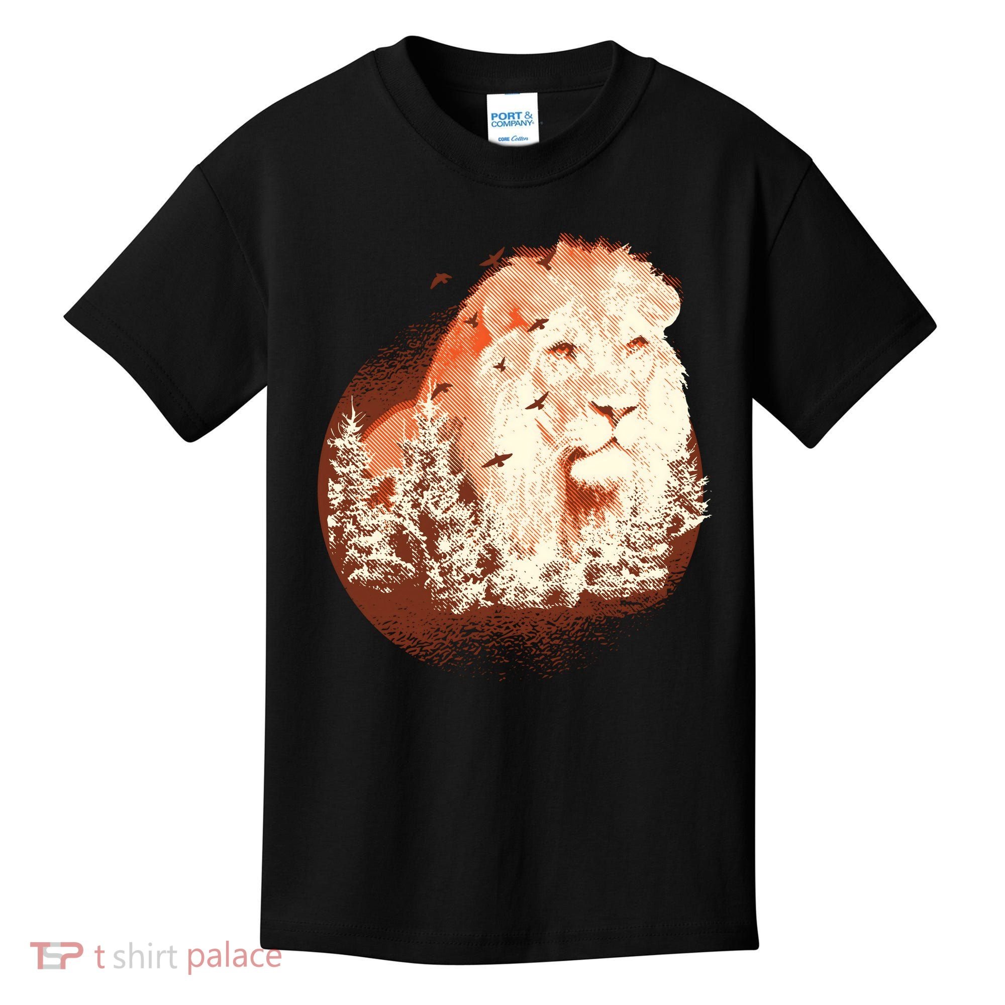 Forest Lion Kids T-Shirt
