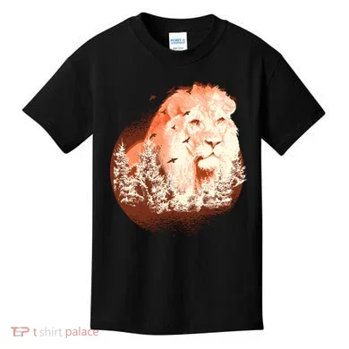 Forest Lion Kids T-Shirt