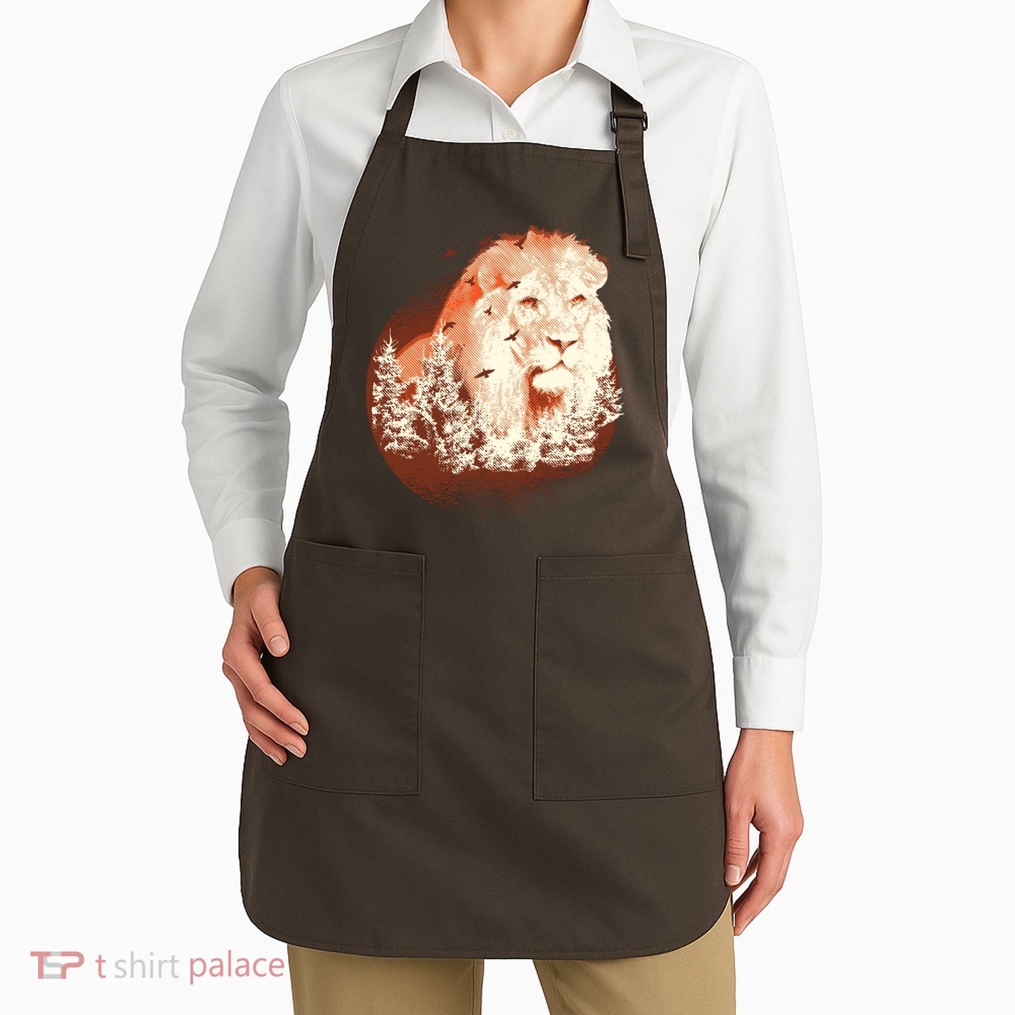 Forest Lion Apron