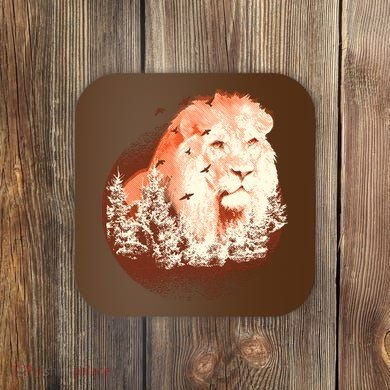 Forest Lion Coaster