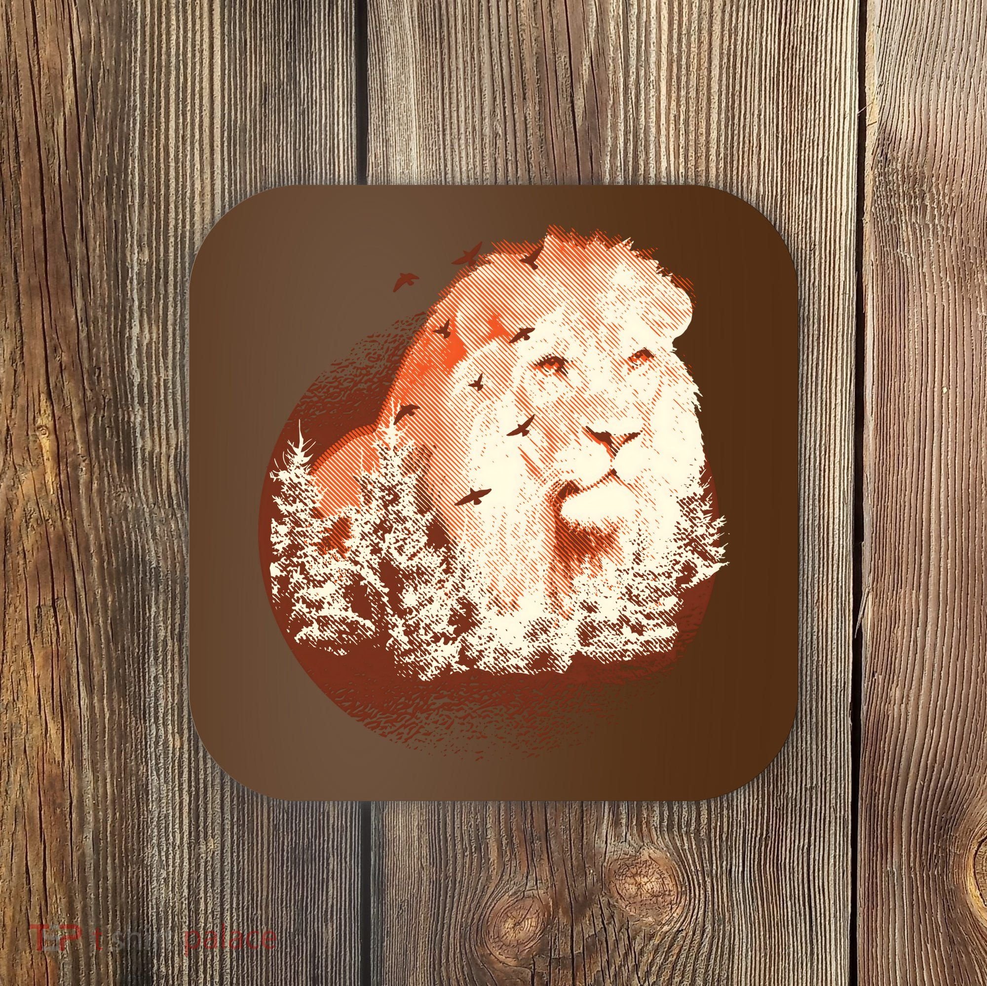 Forest Lion Coaster