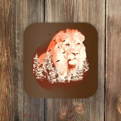 Forest Lion Coaster