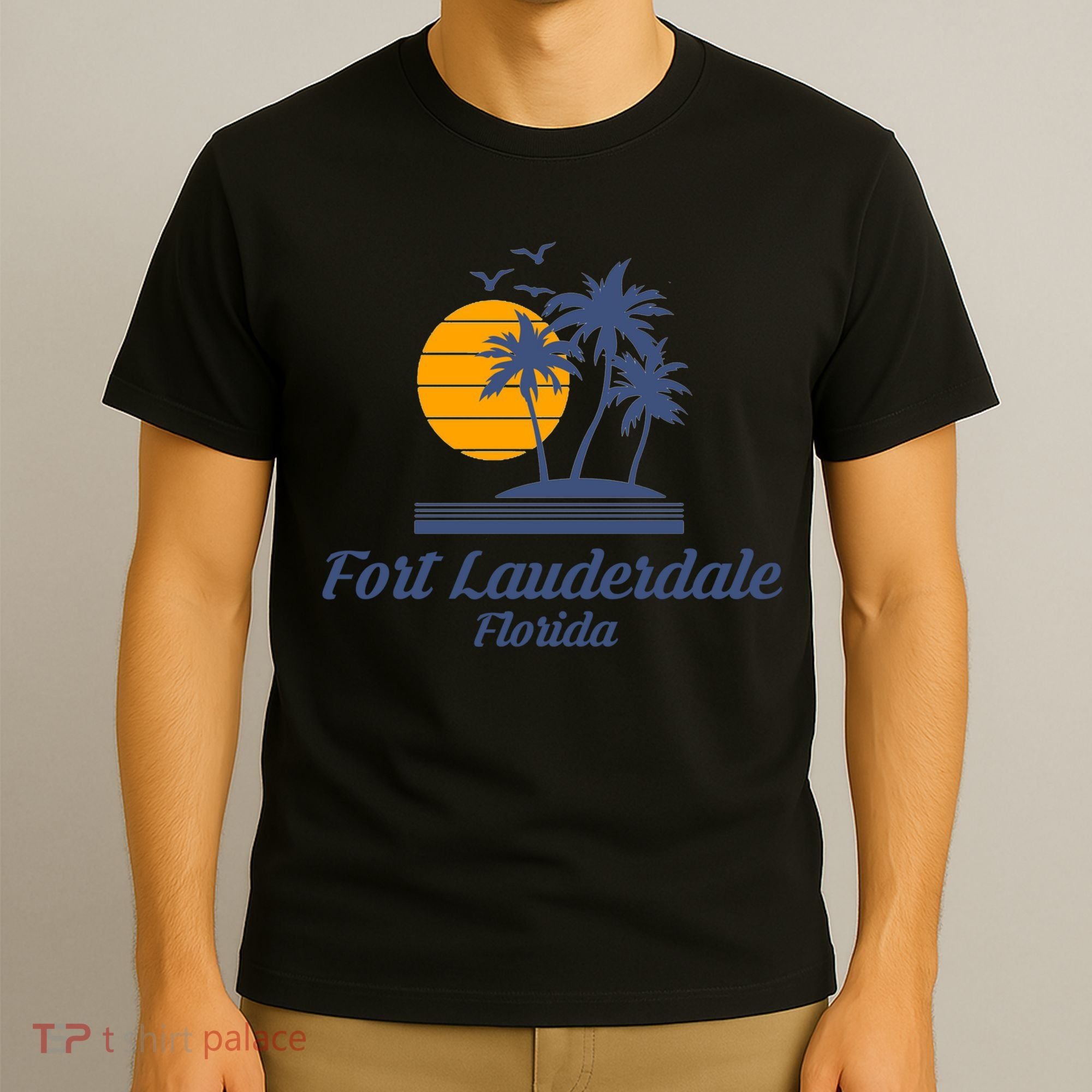 Fort Lauderdale Florida Gift Fl Beach Tourist Souvenir Usa T-Shirt