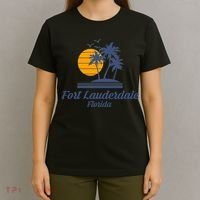 Fort Lauderdale Florida Gift Fl Beach Tourist Souvenir Usa T-Shirt thumb 4