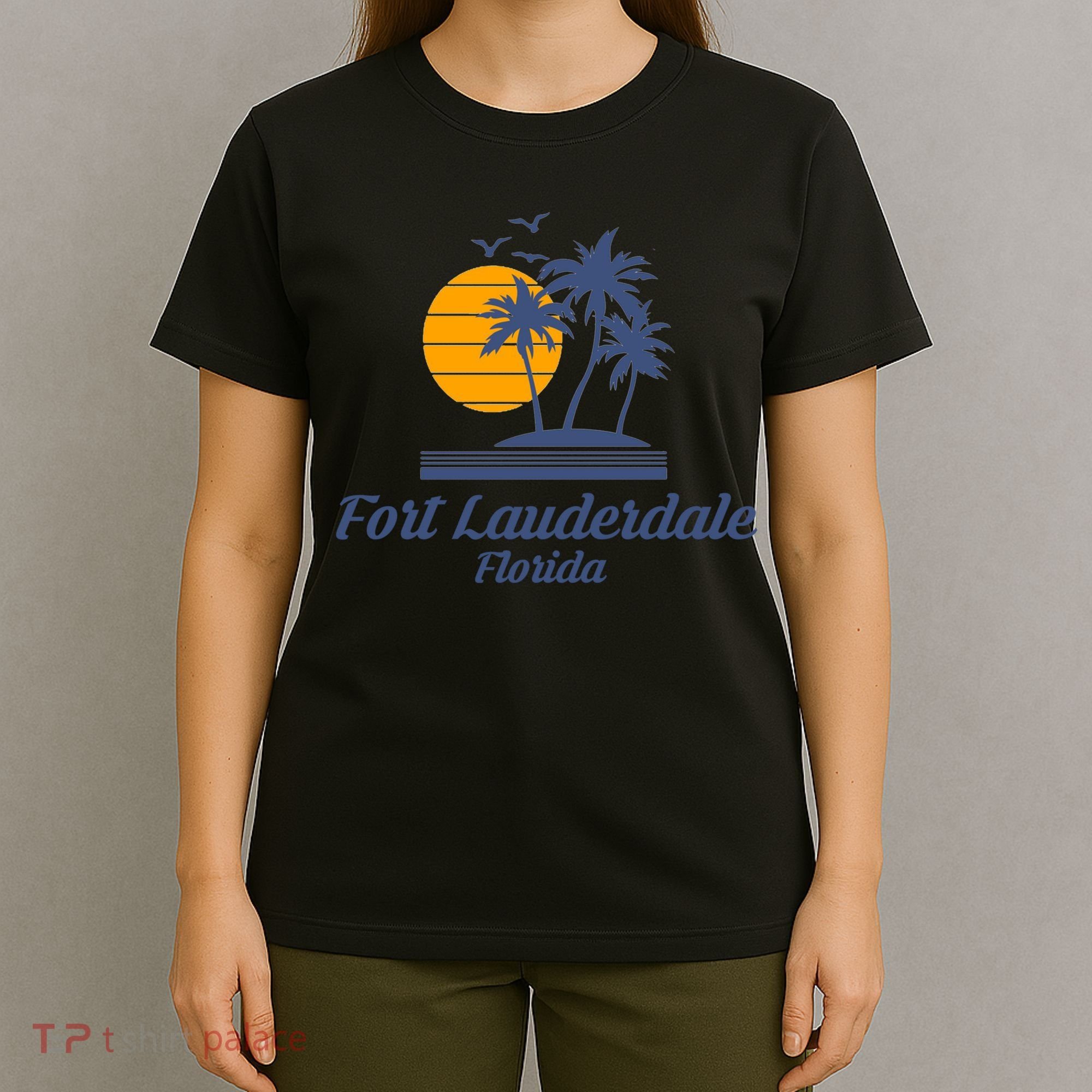 Fort Lauderdale Florida Gift Fl Beach Tourist Souvenir Usa T-Shirt