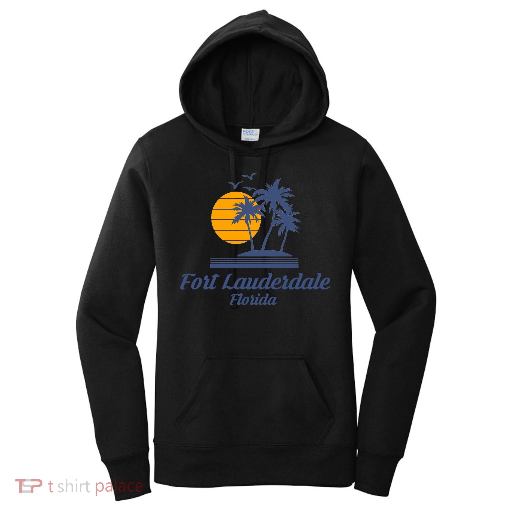 Fort Lauderdale Florida Gift Fl Beach Tourist Souvenir Usa Women's Hoodie