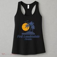 Fort Lauderdale Florida Gift Fl Beach Tourist Souvenir Usa Women's Tank Top thumb 3