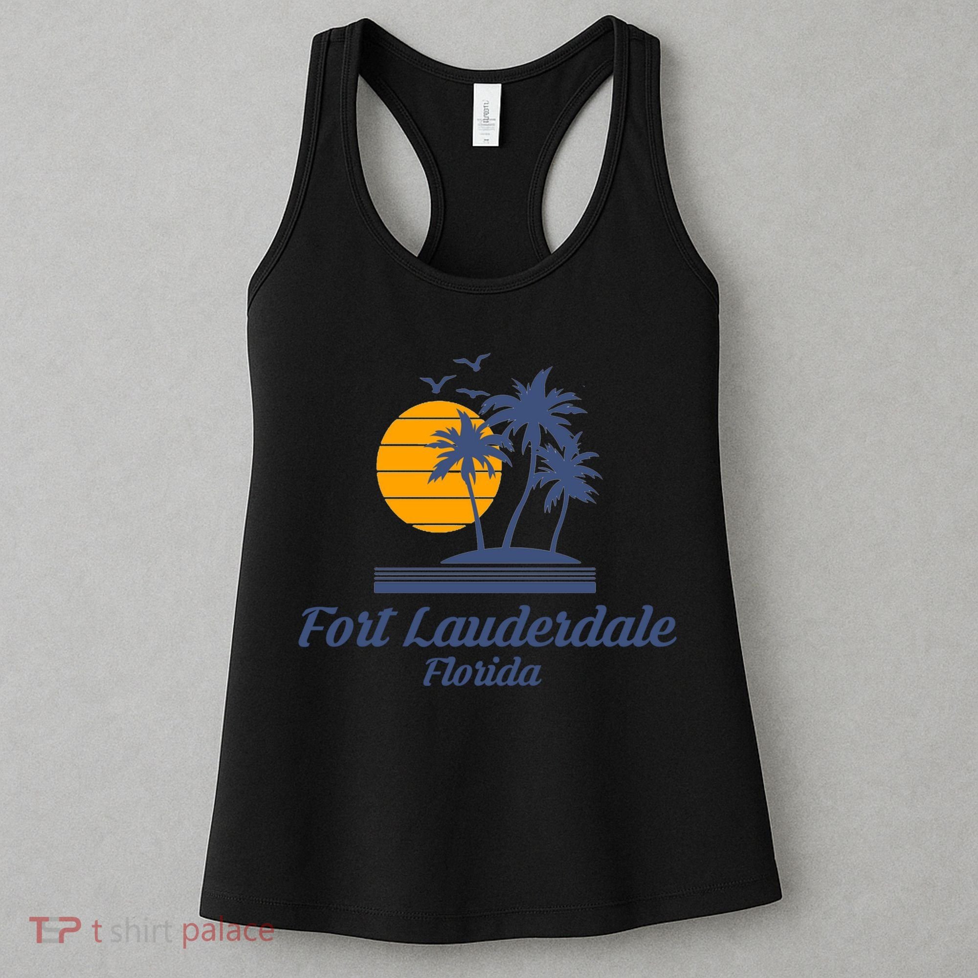 Fort Lauderdale Florida Gift Fl Beach Tourist Souvenir Usa Women's Tank Top