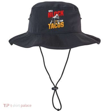 Football Lineman For Tacos Offensive Defensive Player Bucket Hat