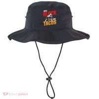Football Lineman For Tacos Offensive Defensive Player Bucket Hat thumb 0