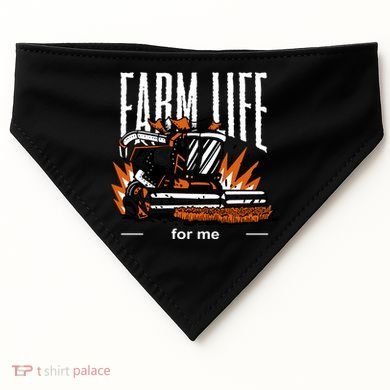 Farm Life For Me USA-Made Doggie Bandana