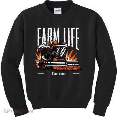 Farm Life For Me Kids Sweatshirt