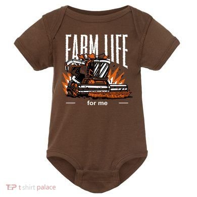 Farm Life For Me Baby Bodysuit