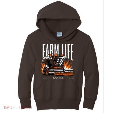 Farm Life For Me Kids Hoodie