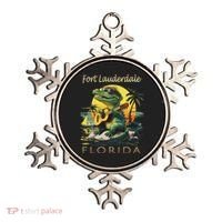 Fort Lauderdale Florida Vacation Cute Alligator Souvenir Ornament thumb 0