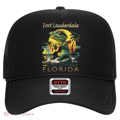 Fort Lauderdale Florida Vacation Cute Alligator Souvenir Hat