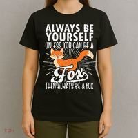 Fox Lover Funny Fox Tee Fox Gifts Fox T-Shirt thumb 4