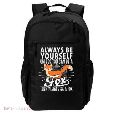 Fox Lover Funny Fox Tee Fox Gifts Fox Backpack
