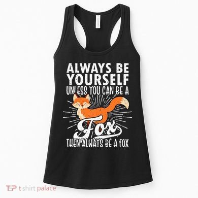 Fox Lover Funny Fox Tee Fox Gifts Fox Women's Tank Top