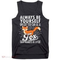 Fox Lover Funny Fox Tee Fox Gifts Fox Tank Top thumb 0