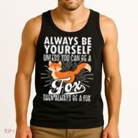 Fox Lover Funny Fox Tee Fox Gifts Fox Tank Top thumb 3