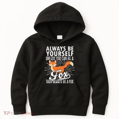 Fox Lover Funny Fox Tee Fox Gifts Fox Kids Hoodie