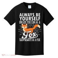 Fox Lover Funny Fox Tee Fox Gifts Fox Kids T-Shirt thumb 0