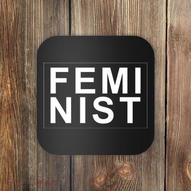 Feminist Logo Coaster