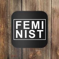 Feminist Logo Coaster thumb 0
