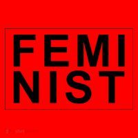 Feminist Logo Santa Hat thumb 1