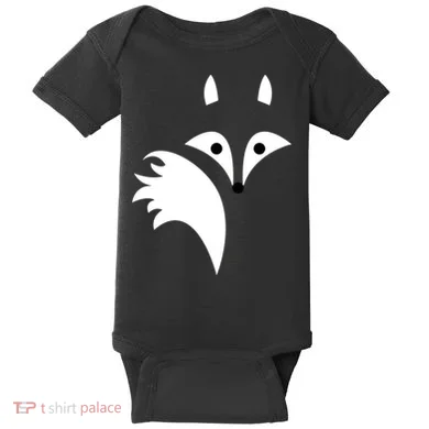 Fox Lines Baby Bodysuit