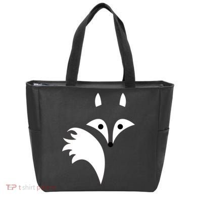 Fox Lines Tote Bag