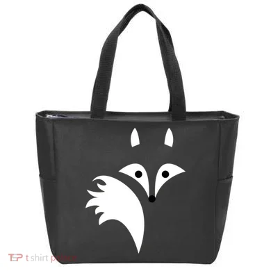 Fox Lines Tote Bag