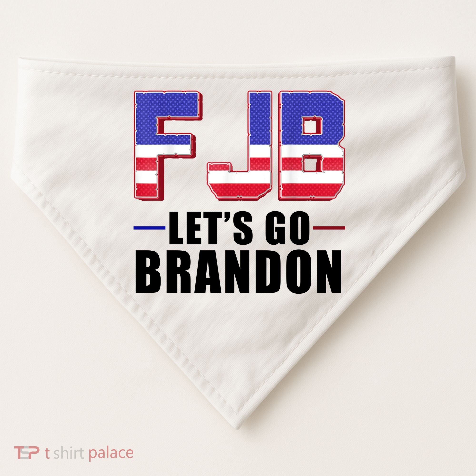 FJB Let's Go Brandon USA-Made Doggie Bandana