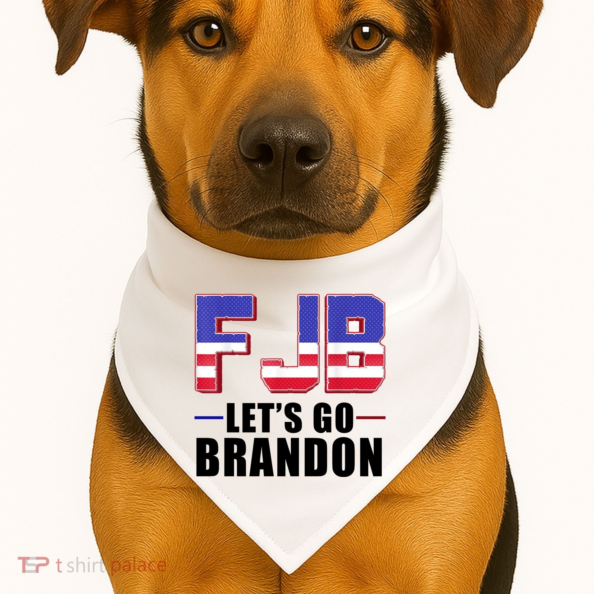 FJB Let's Go Brandon USA-Made Doggie Bandana