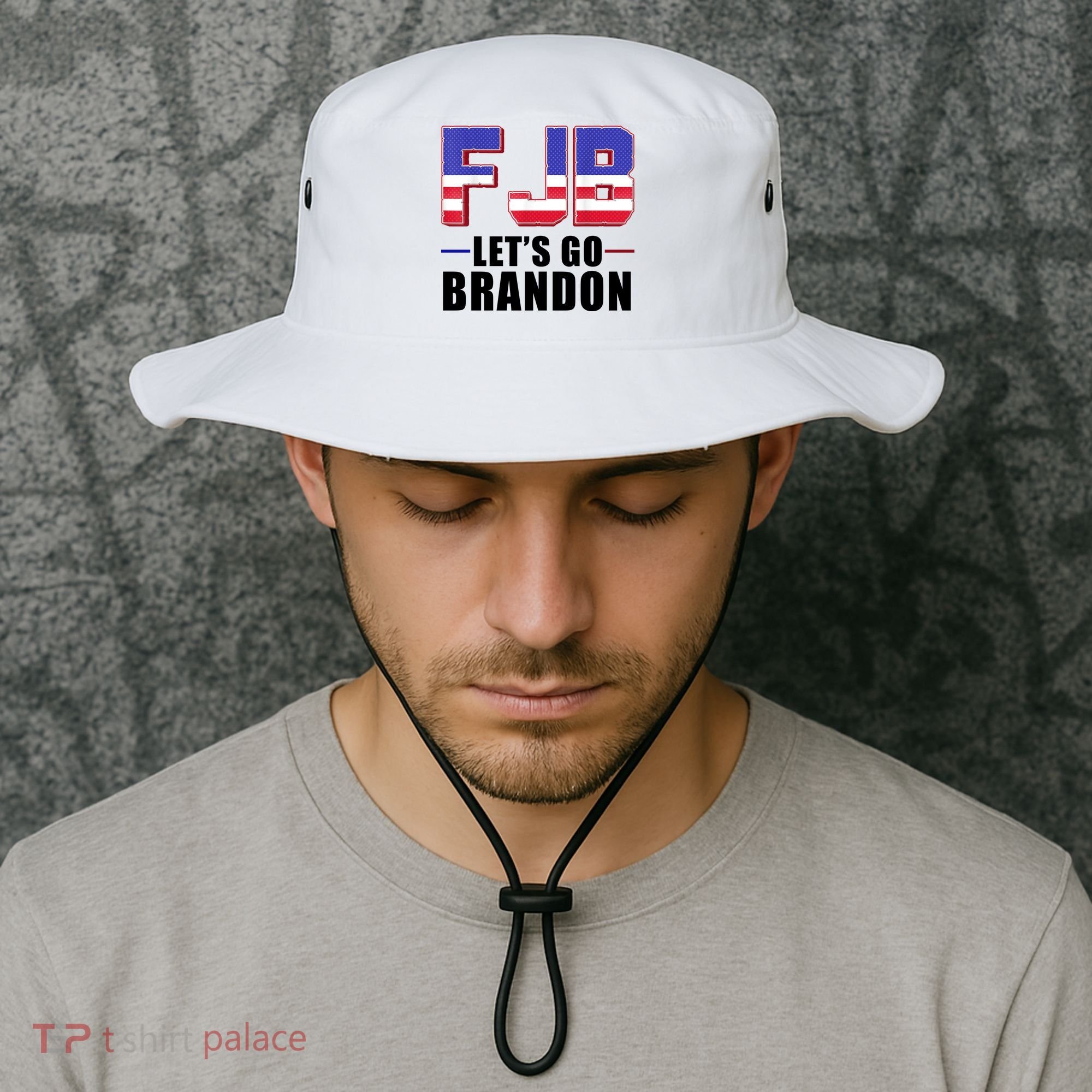 FJB Let's Go Brandon Bucket Hat
