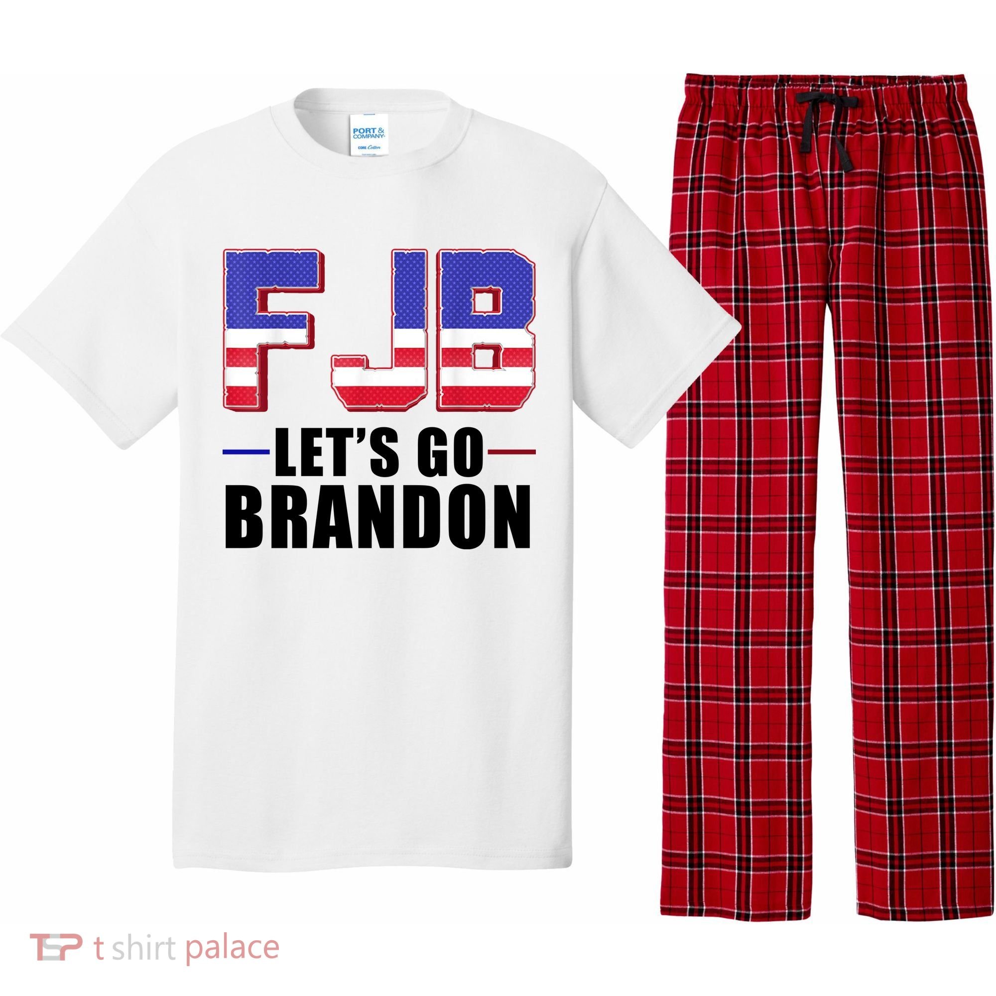 FJB Let's Go Brandon Pajama Set