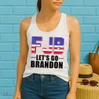 FJB Let's Go Brandon Women's Tank Top thumb 2