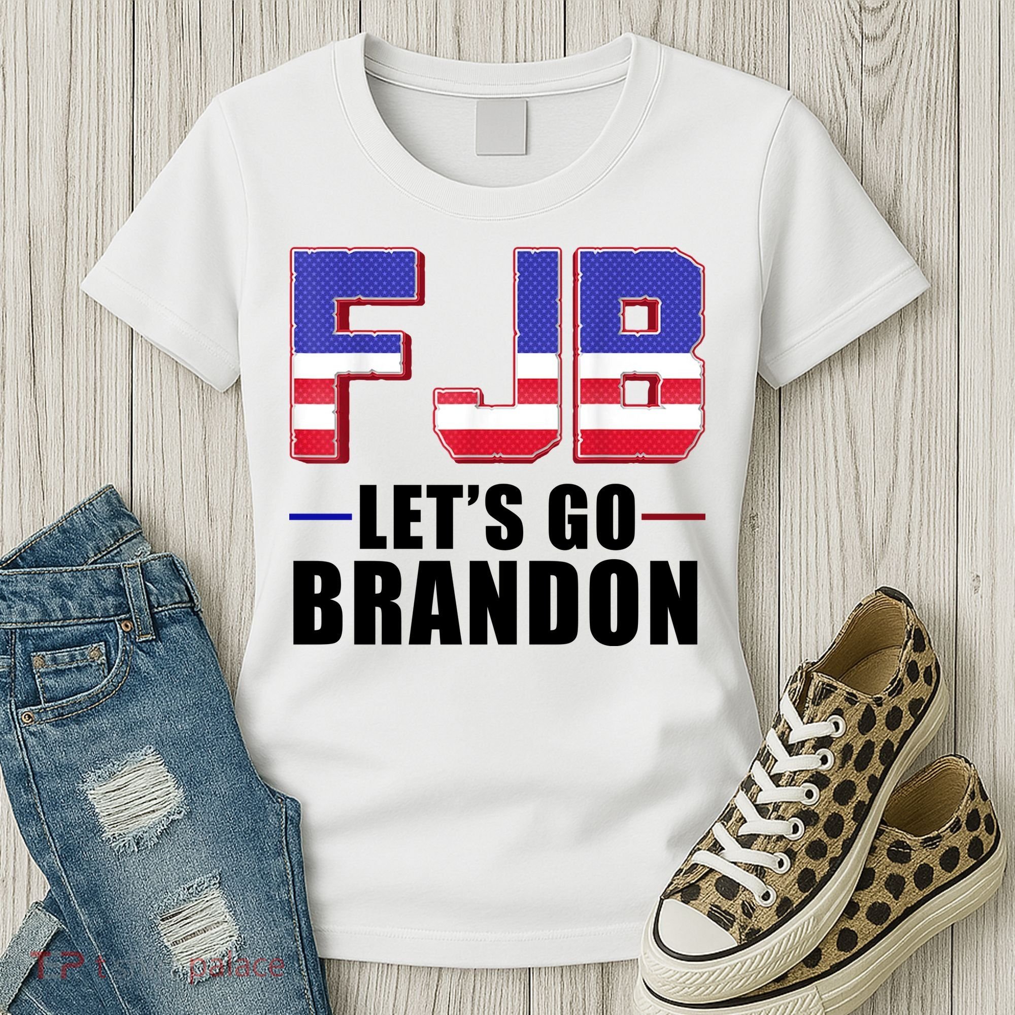 FJB Let's Go Brandon Women's T-Shirt