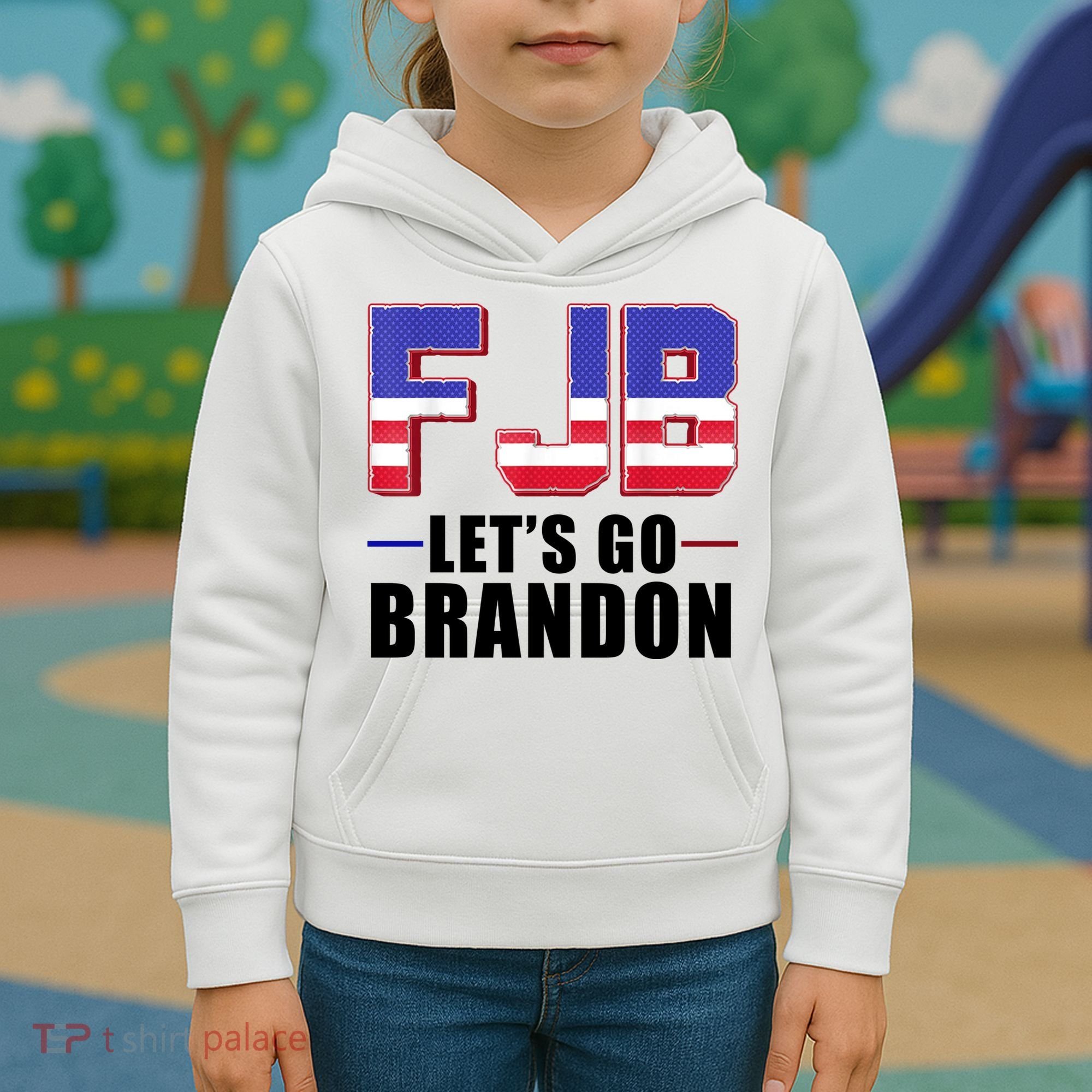FJB Let's Go Brandon Kids Hoodie