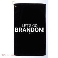 Funny Let's Go Brandon Conservative Golf Towel thumb 0