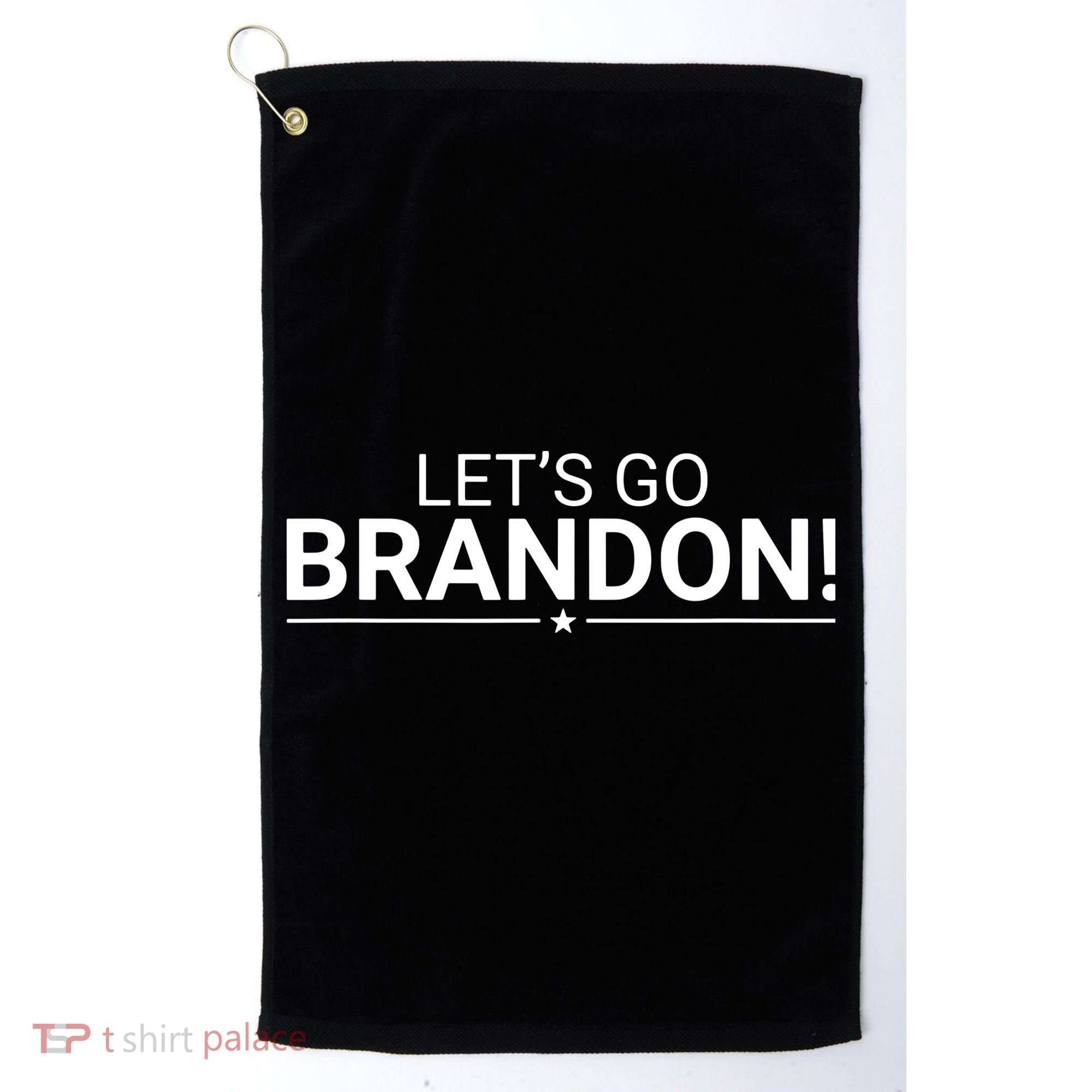 Funny Let's Go Brandon Conservative Golf Towel