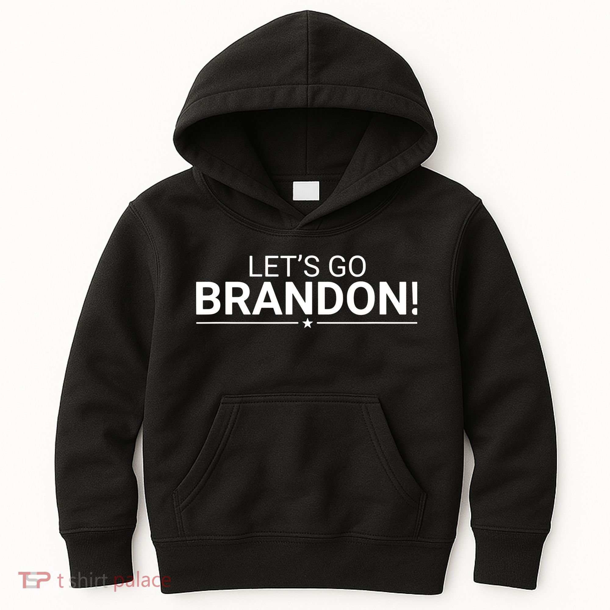 Funny Let's Go Brandon Conservative Kids Hoodie