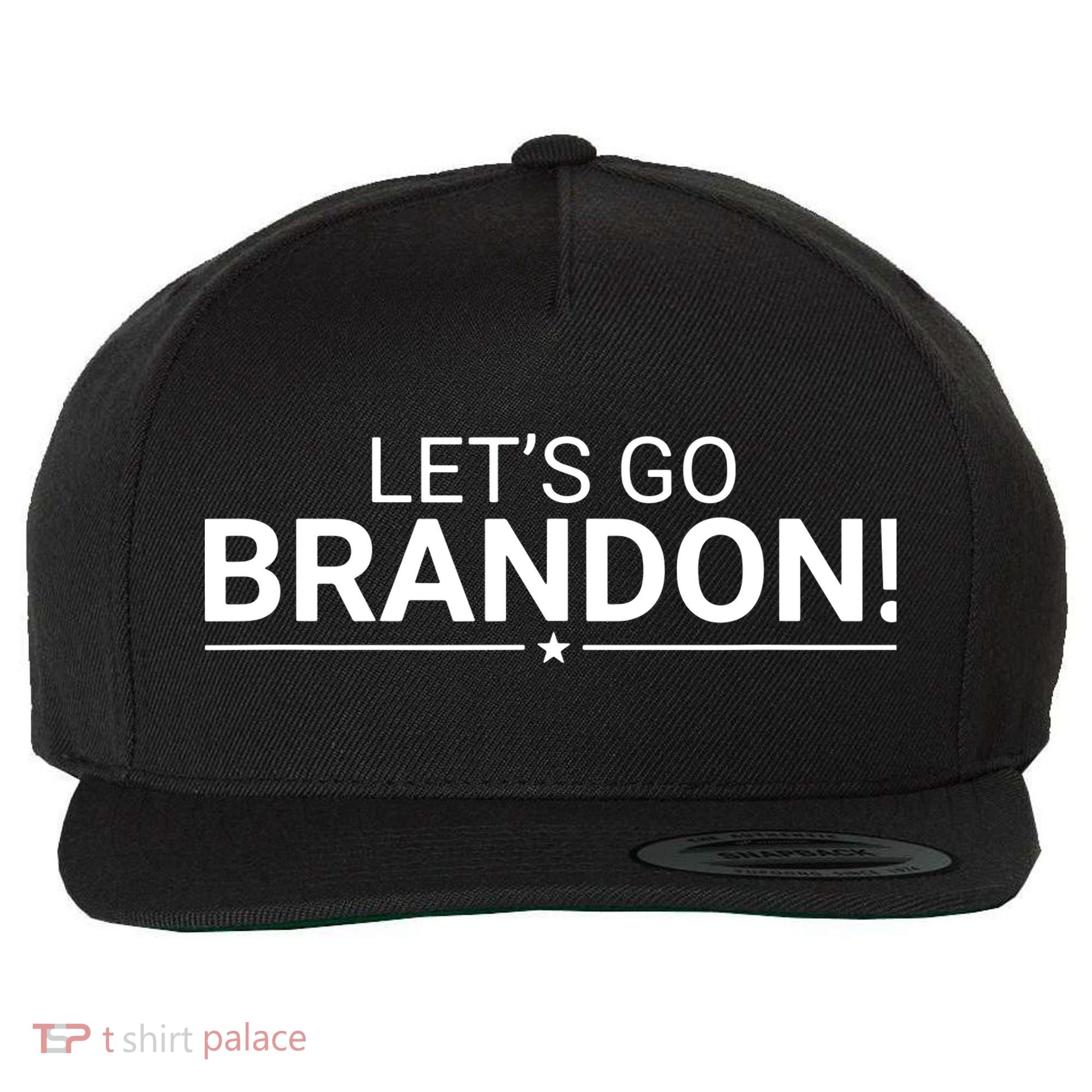 Funny Let's Go Brandon Conservative Wool Snapback Cap