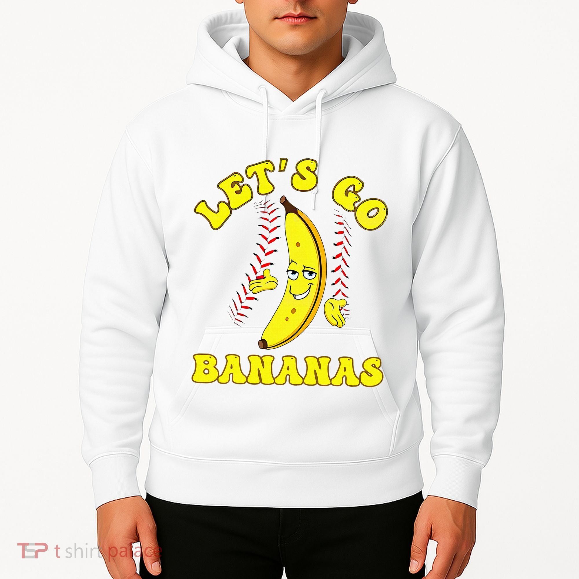 Funny Lets Go Bananas Cute Banana Hoodie
