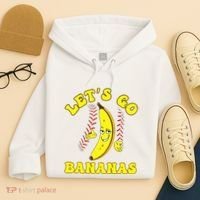 Funny Lets Go Bananas Cute Banana Hoodie thumb 4